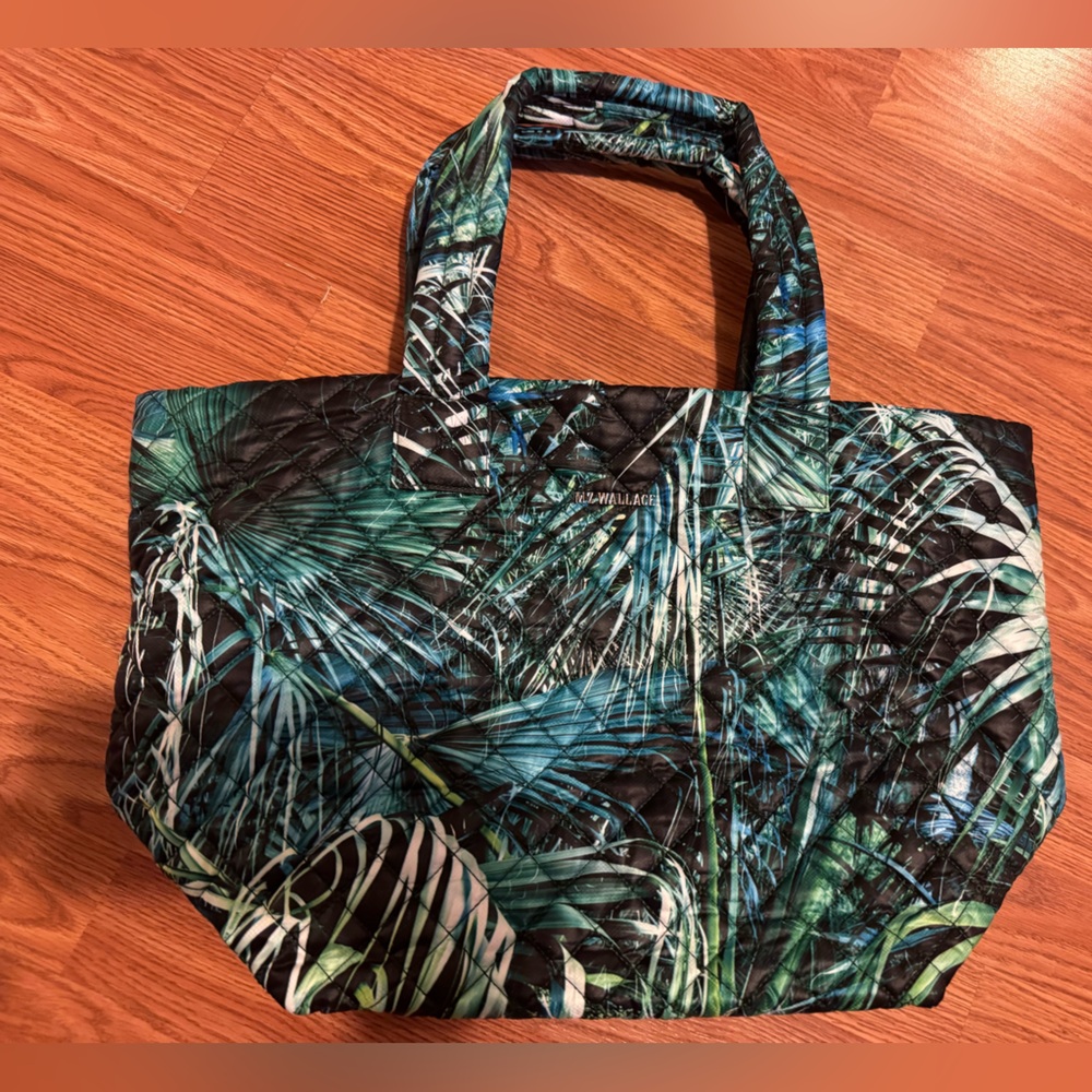 MZW Paradise Print quilted Metro Tote.  Please see pics for dimensions.  NWOT.